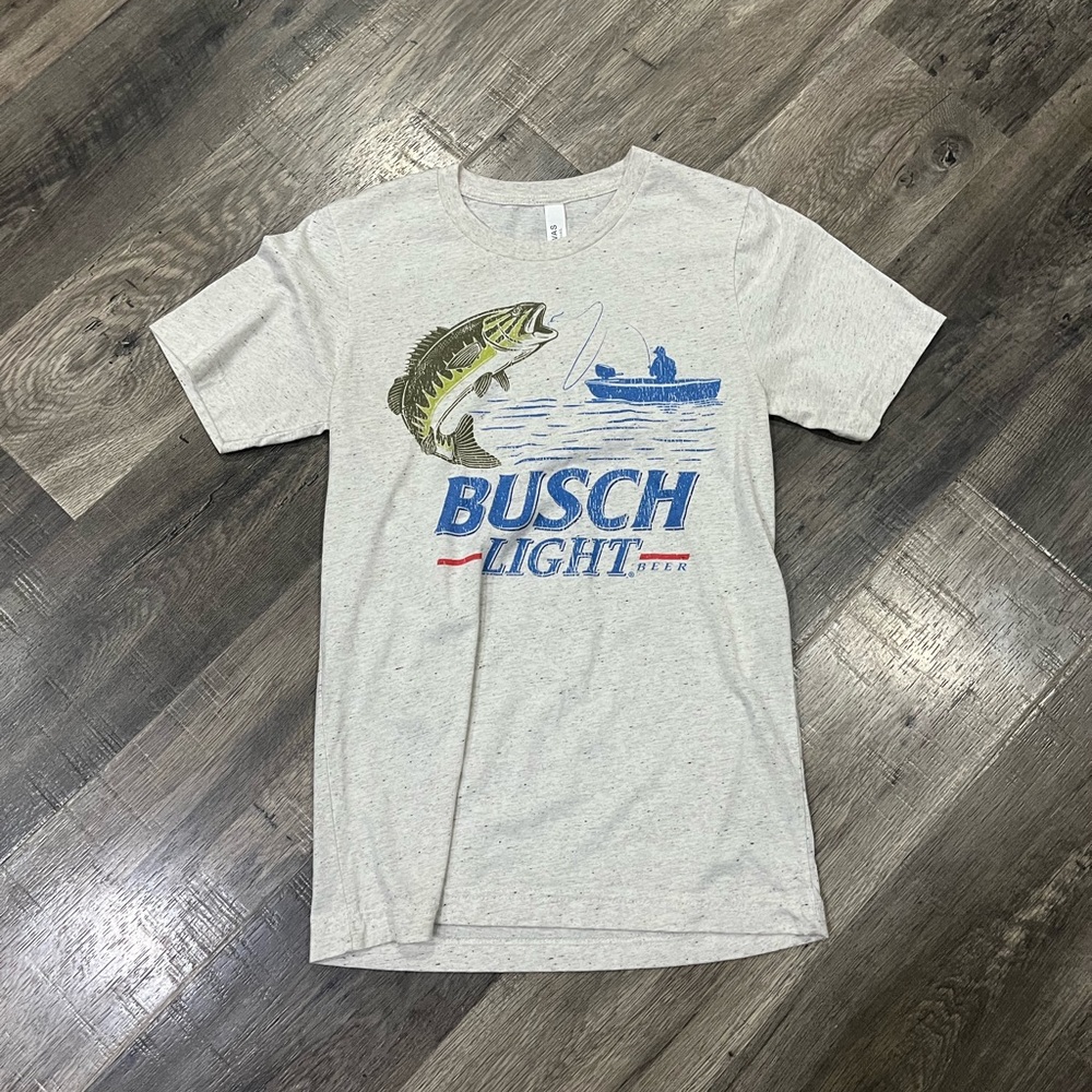 Women’s Busch beer tee